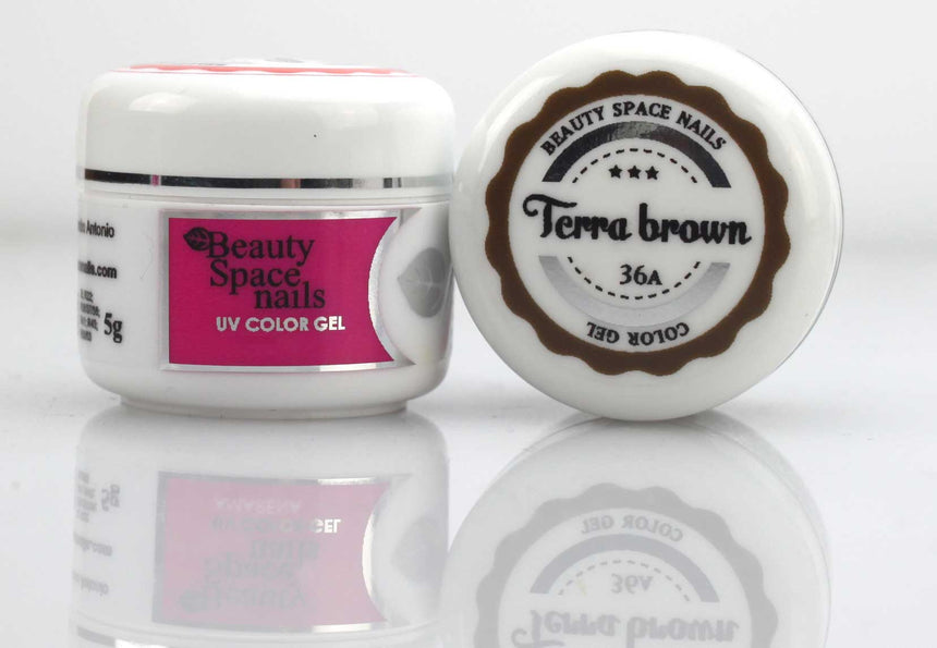 36A - Terra brown - Coprente - Gel UV Colorato - Color line - 5ml
