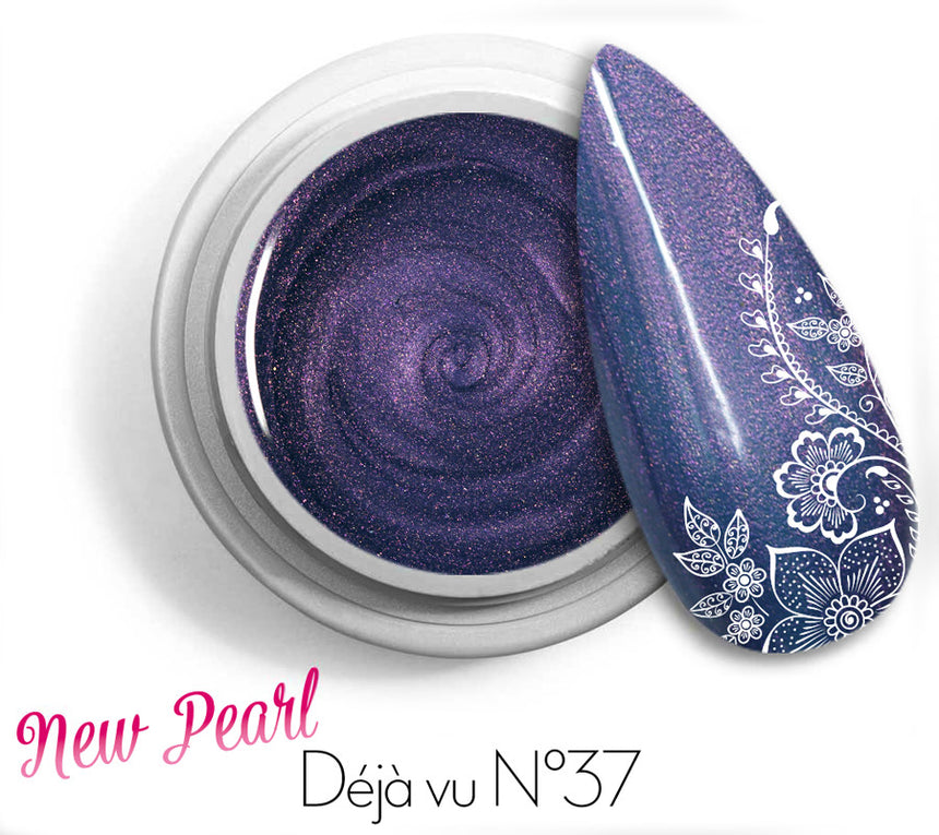 37 - Déjà vu - New Pearl Gel UV Colorato Perlato 5ml