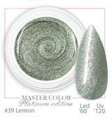 039 - PLATINUM LEMON - Master Color "PLATINUM" - Gel color UV LED - 5ml