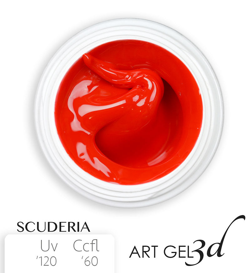 Art Gel 3D - Scuderia - Rosso - 5ml