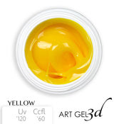 Art Gel 3D - Yellow- Giallo- 5ml