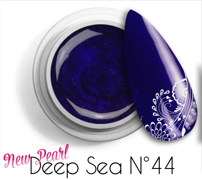 44 - Deep Sea - New Pearl Gel UV Colorato Perlato 5ml