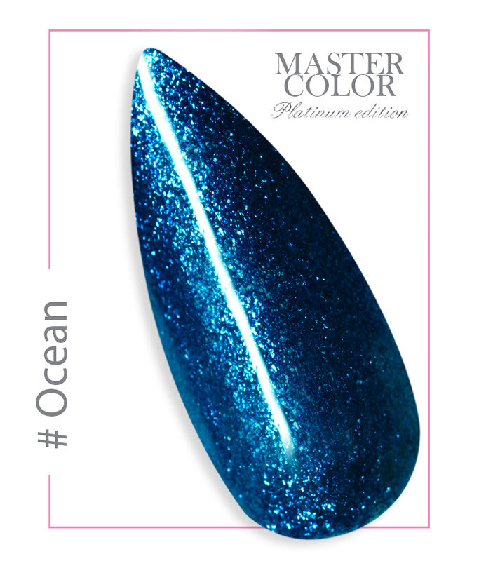 044 - PLATINUM OCEAN - Master Color "PLATINUM" - Gel color UV LED - 5ml