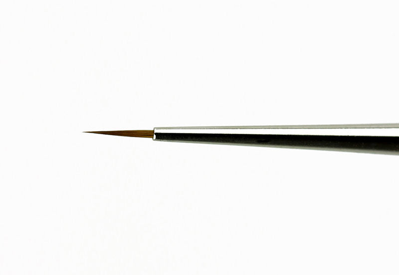 4649-N°3/0 - Pennello Tondo Nail Art Liner Extra Fine, 4649-3/0 - KOLINSKY 3/0 SHORT