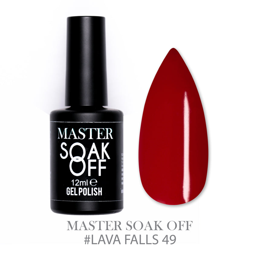 49 - Lava Falls - Master Color Soak Off 12 ml