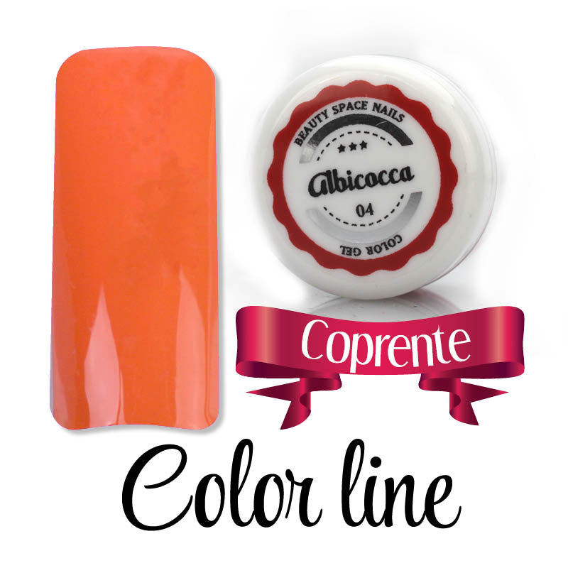 04 - Albicocca - Coprente - Gel UV Colorato - Color line - 5ml