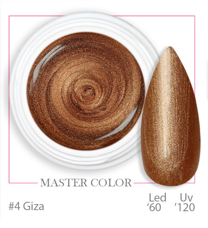 004 - Giza - Master Color - Gel color UV LED - 5ml