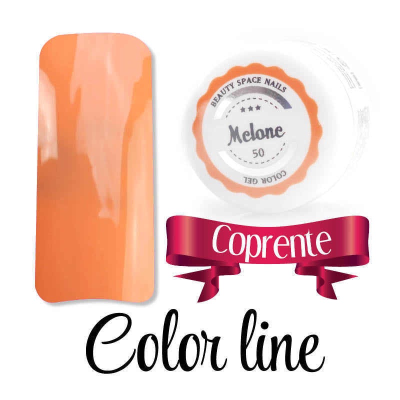 50 - Melone - Coprente - Gel UV Colorato - Color line - 5ml
