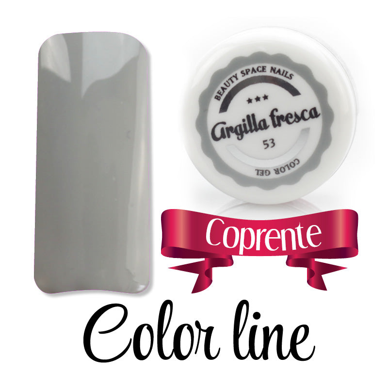 53 - Argilla fresca - Coprente - Gel UV Colorato - Color line - 5ml