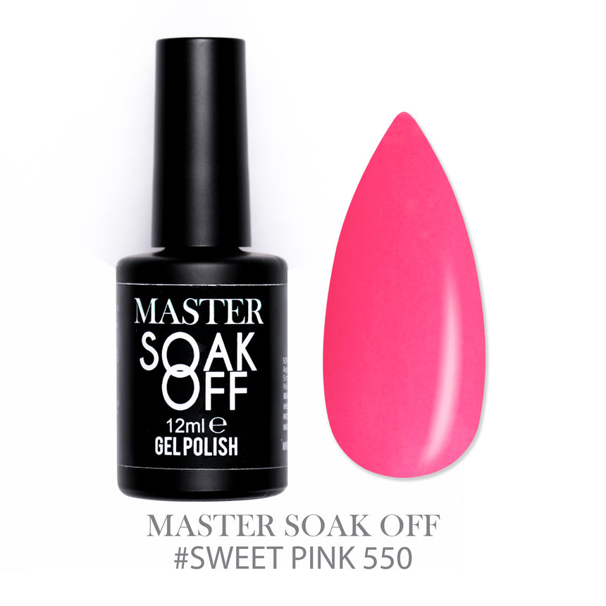 550 - Sweet Pink - Master Color Soak Off 12 ml