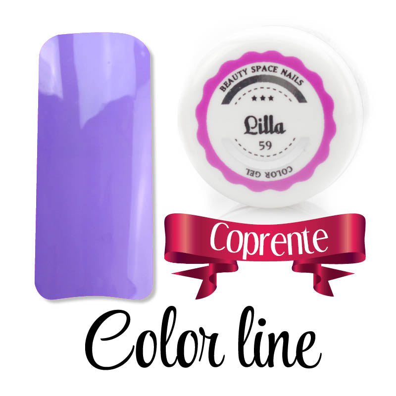 59 - Lilla - Coprente - Gel UV Colorato - Color line - 5ml
