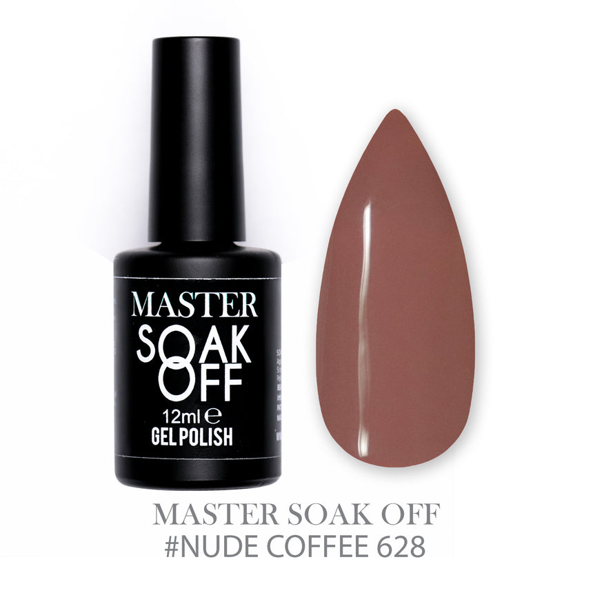 628 - Nude Coffee - Master Color Soak Off 12 ml
