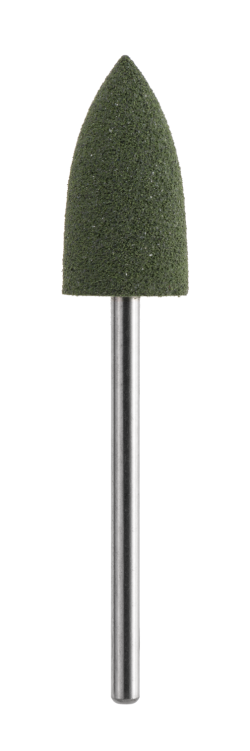 PF-030 - Punta per fresa in silicone levigante verde - grana grossa - Ø 11 mm **PF-030**