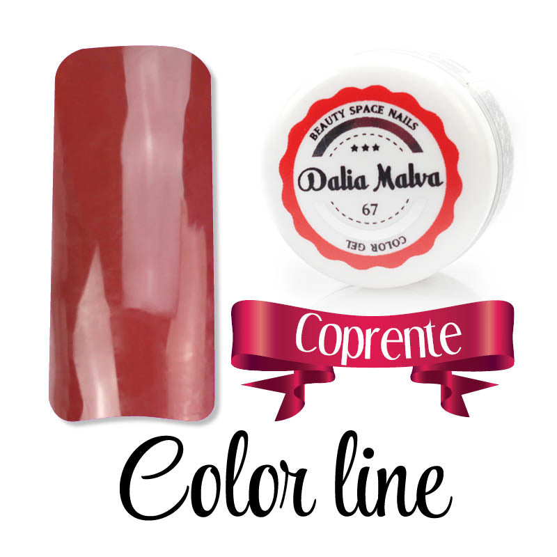 67 - Dalia malva - Coprente - Gel UV Colorato - Color line - 5ml