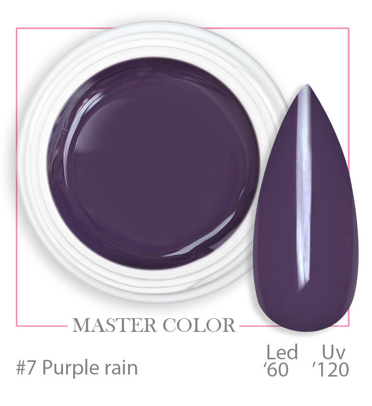 007 - Purple rain - Master Color - Gel color UV LED - 5ml