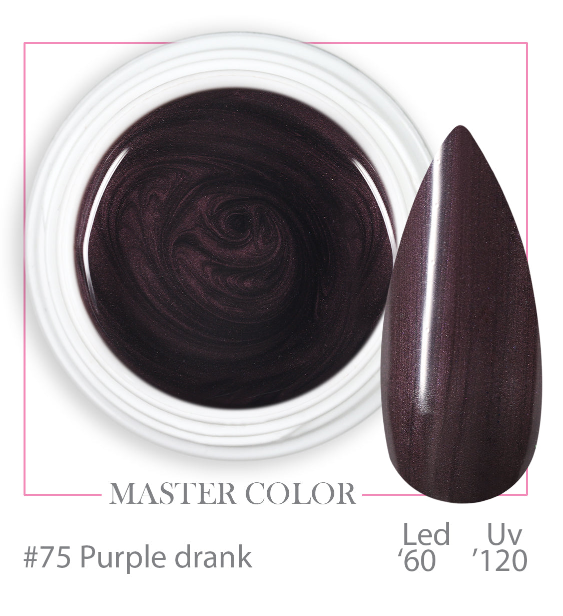 075 - Purple Drank - Master Color - Gel color UV LED - 5ml