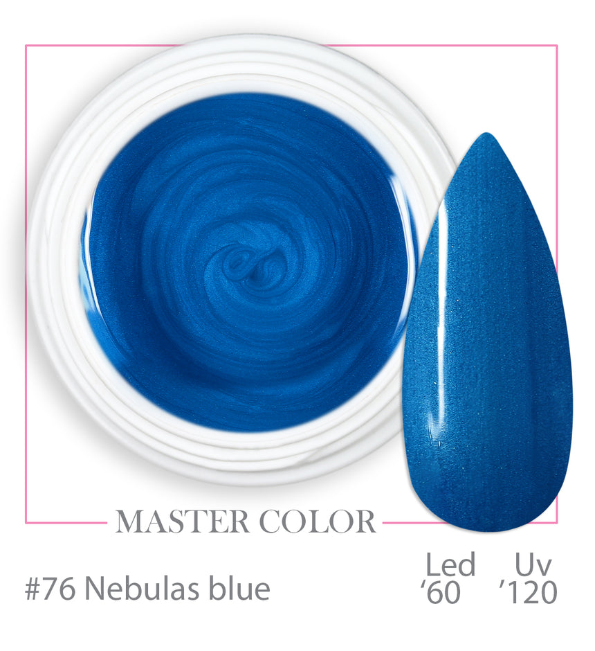 076 - Nebulas Blue - Master Color - Gel color UV LED - 5ml