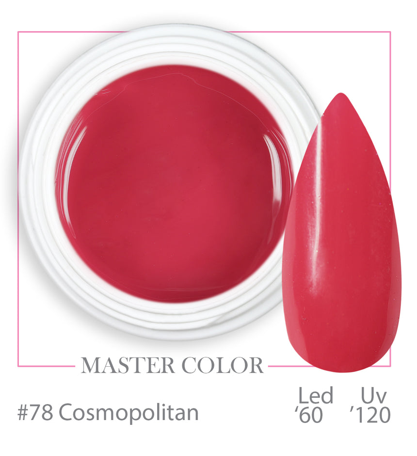 078 - Cosmopolitan - Master Color - Gel color UV LED - 5ml