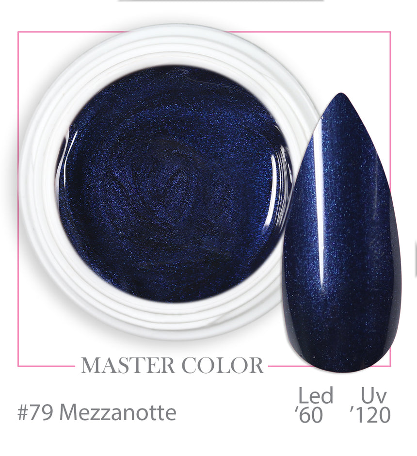 079 - Mezzanotte - Master Color - Gel color UV LED - 5ml