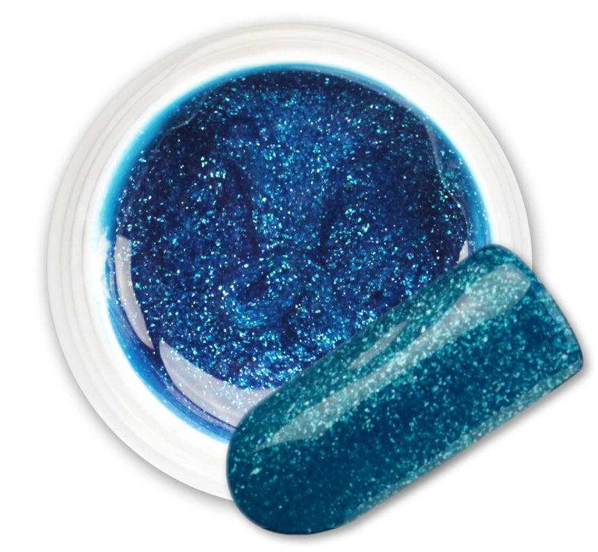 080 - Pixys Petrol - Gel UV Colorato - BSN Professional Glitter