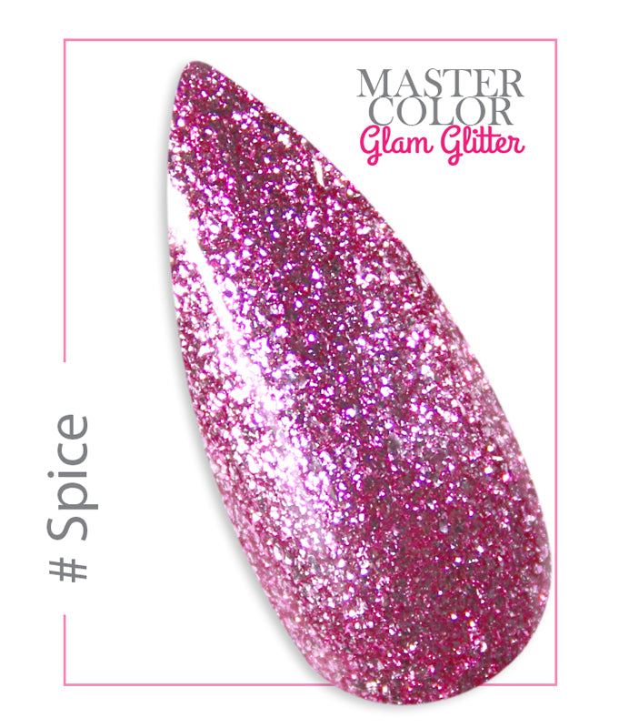 083 - Spice - Glam Glitter - Master Color - Gel color UV LED - 5ml