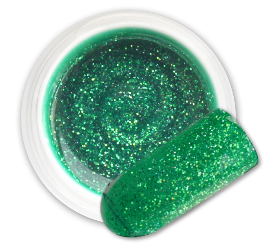 089 - Green Scorpio - Gel UV Colorato - BSN Professional Glitter