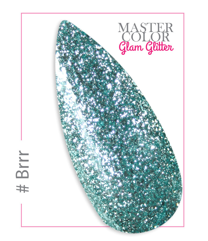 090 - Brrr - Glam Glitter - Master Color - Gel color UV LED - 5ml