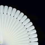 ESPOSITORE DISPLAY A VENTAGLIO 20 TIP AVORIO CON ANELLO