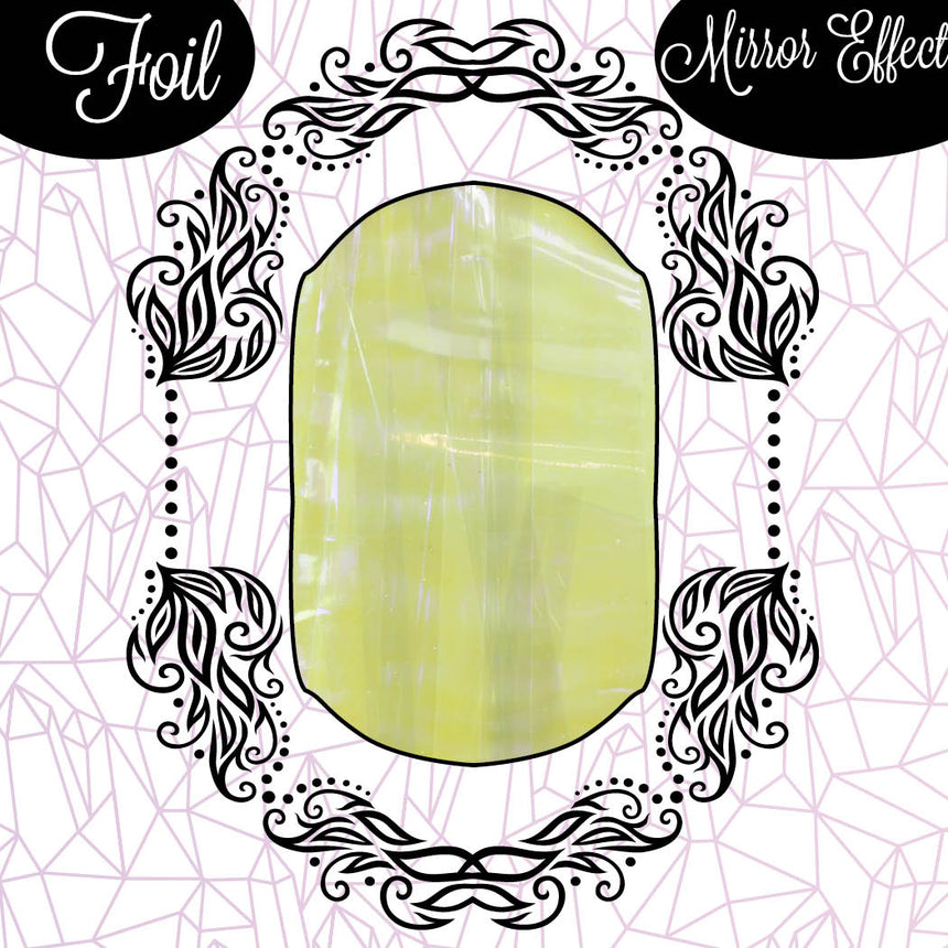 Foil Mirror Glass Effect - Aurora - decorazioni Nail Art