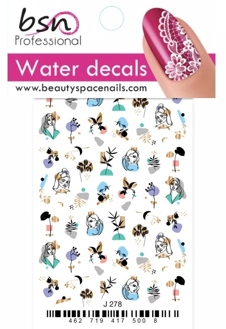 Stickers Décalcomanies Water Decals Pour Nail Art - Neuf - Manucure/pédicure