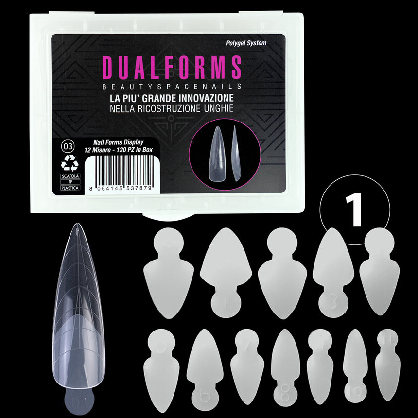 KIT Dual Forms 03 + Easy French Long Stiletto in Box