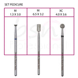 Kit Punte #3 Pedicure Diamantate corte