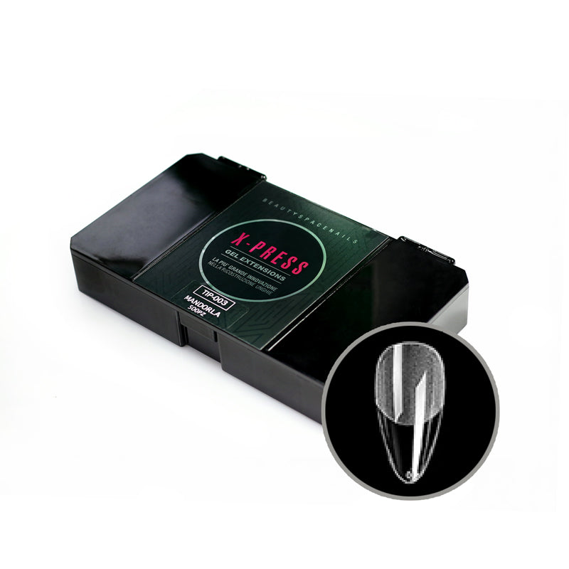 MANDORLA - X-Press Gel Press on nails - Tip Box 500pz