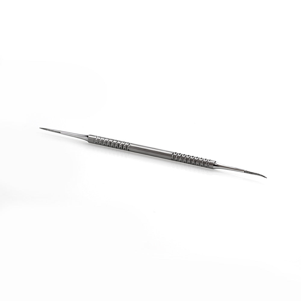 1 Pz Lime Per Unghie In Acciaio Inossidabile Di Alta Qualà Double Face Manicure Pedicure Toelettatura Per Strumenti Professionali Per La Cura Delle Unghie Delle Da Dei Piedi - Foto 1