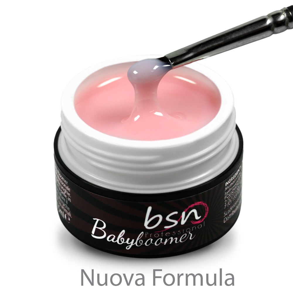 NEW BABYBOOMER GEL 15 ML – Costruttore modellante rosa latte coprente