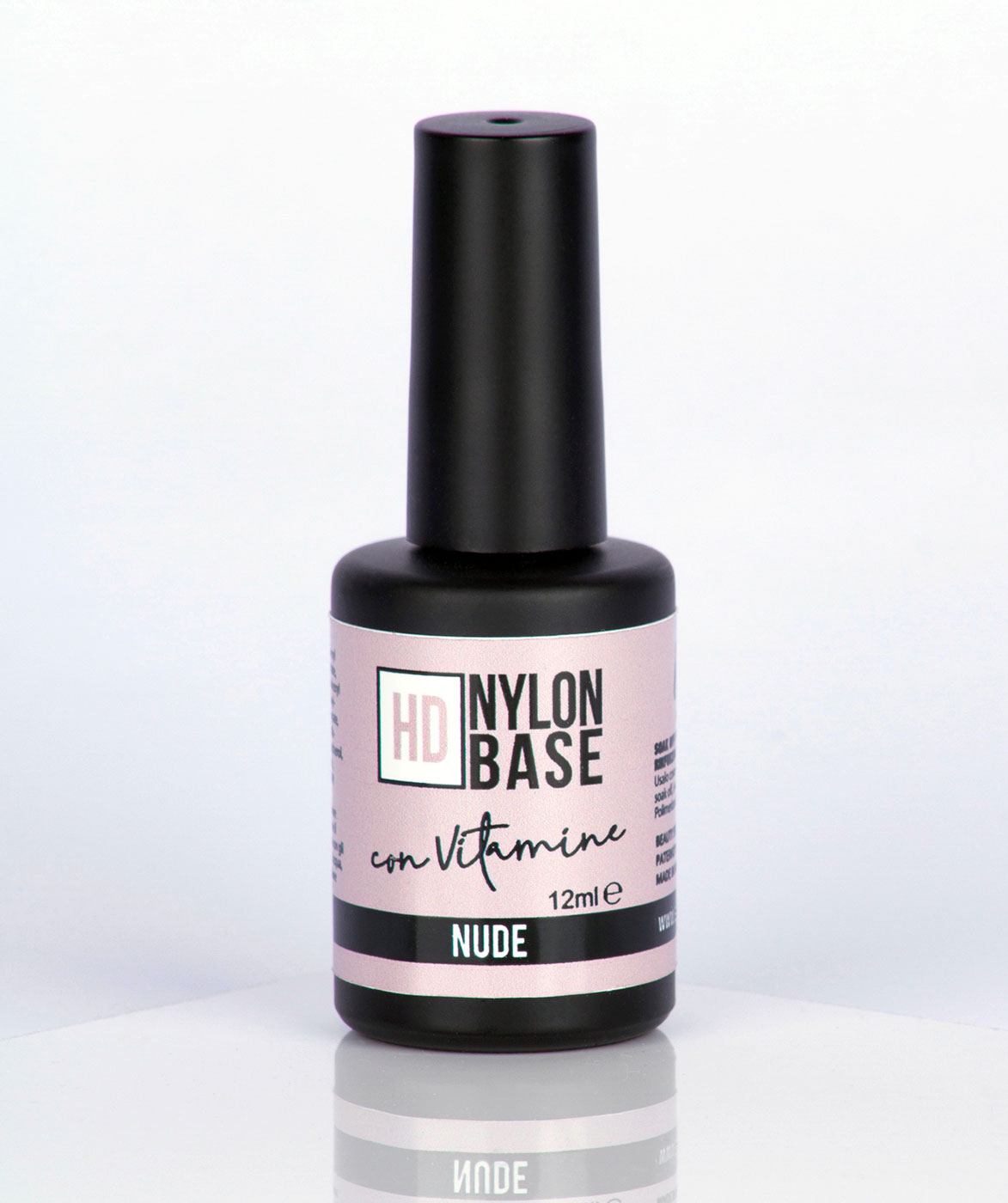 Nude - Hd Nylon Soak Off Base Builder con Vitamina E e Calcio 12ml