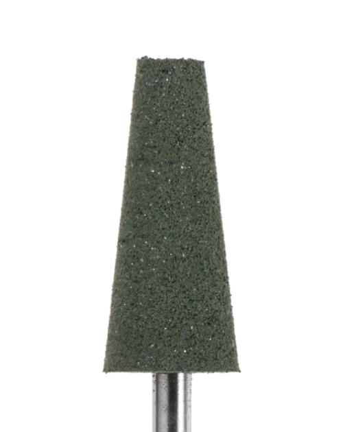 PF-034 - Punta per fresa in silicone levigante verde - grana grossa - Ø 7,5 mm **PF-034**