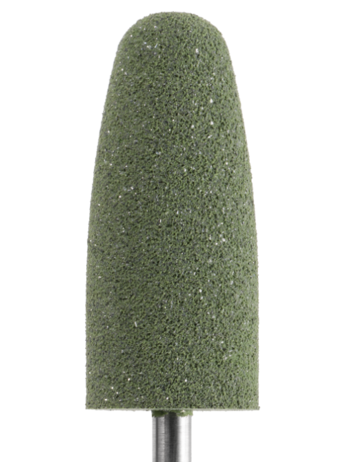 PF-035 - Punta per fresa in silicone levigante verde - grana grossa - Ø 10 mm **PF-035**