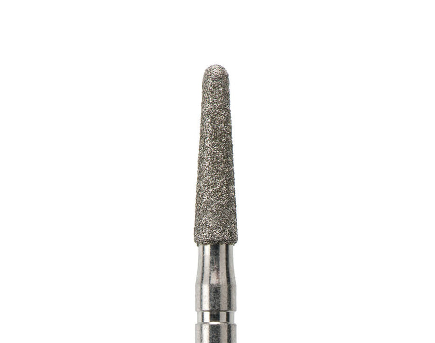 PF-050 - Punta per fresa Diamantata galvanizzata - Grana media - forma cono rotonda - Ø 2.5 mm **PF-050**