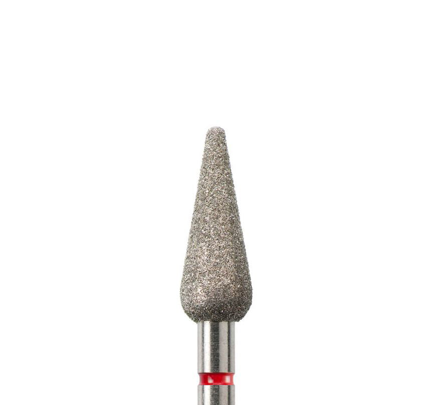 PF-052 - Punta per fresa Diamantata galvanizzata - Grana media - forma cono rotonda - Ø 4.7mm **PF-052**