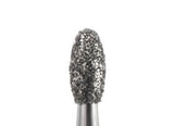 PF-060 - Punta per fresa Carbide Diamantata Ø 1,4 millimetri - grana media - Forma ovale piccola  **PF-060**