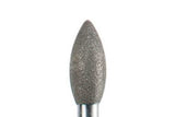 PF-064 - Punta per fresa Diamantata galvanizzata - Grana extrafine-fine - Flame  - Ø 2.3 mm **PF-064**