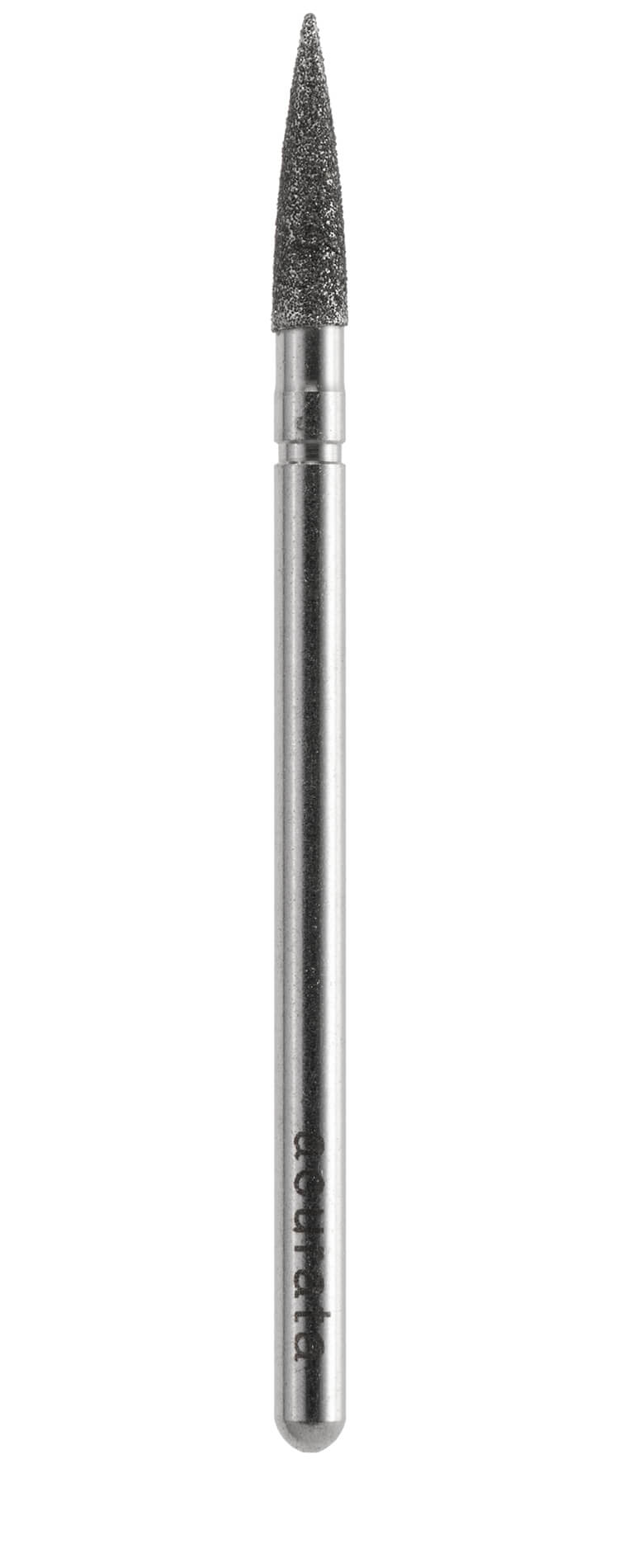 PF-065 - Punta per fresa Diamantata galvanizzata - Grana media - forma cono appuntito - Ø 2.5 mm **PF-065**