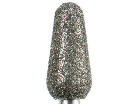 PF-069 - Punta per fresa Diamantata galvanizzata - Gemma - Grana grossa - Ø 4,7 millimetri