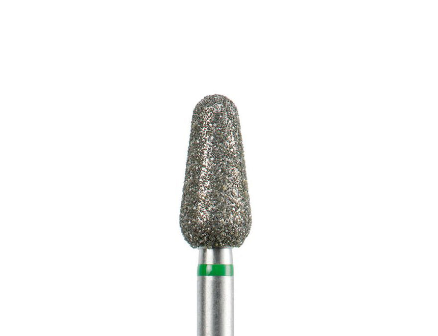 PF-069 - Punta per fresa Diamantata galvanizzata - Gemma - Grana grossa - Ø 4,7 millimetri