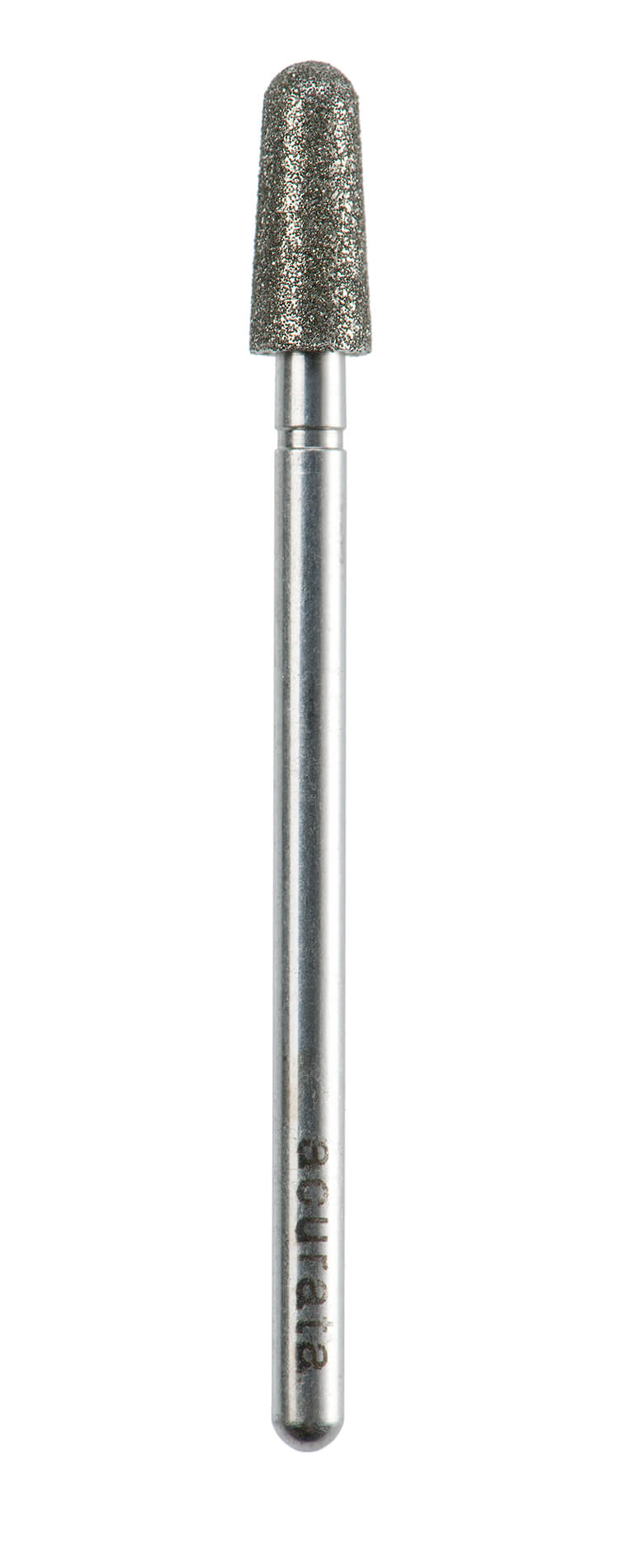 PF-070 - Punta per fresa Diamantata galvanizzata - Cono arrotondato - Grana media - Ø 4 millimetri