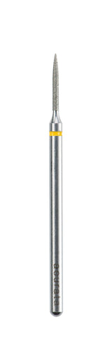 PF-079 - Punta per fresa Diamantata galvanizzata - Ago Lungo - Grana extra-fine - Ø 1 millimetro