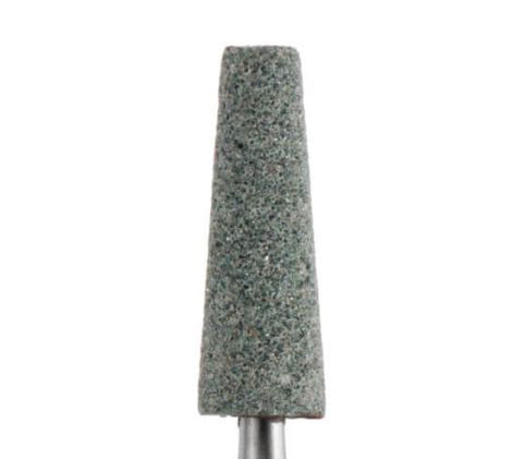 PF-084 - Punta per fresa in pietra pomice abrasiva Ø 3,5 mm - Grana media - forma cono - **PF-084**