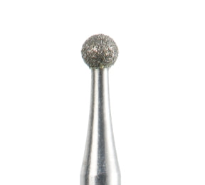 PF-087 - Punta per fresa Diamantata galvanizzata - Grana media - sfera  Ø 2,1 mm - **PF-087**