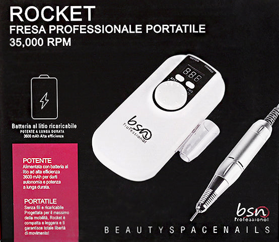 Rocket Fresa Portatile Cordless 35.000 RPS